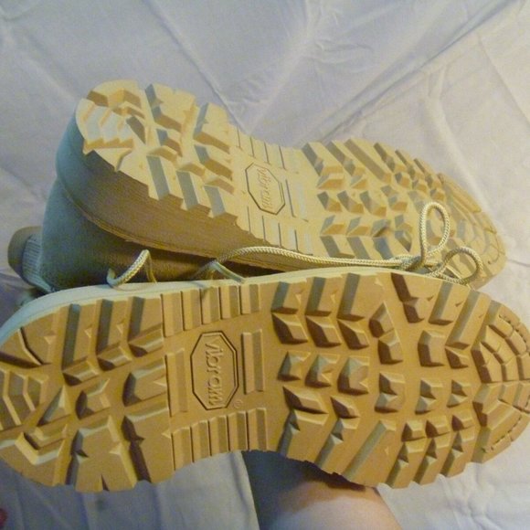 MCRAE 8430 HOT WEATHER sz5.5R MILSPEC DESERT TAN BOOTS VIBRAM SOLES EM 2246 main image 11
